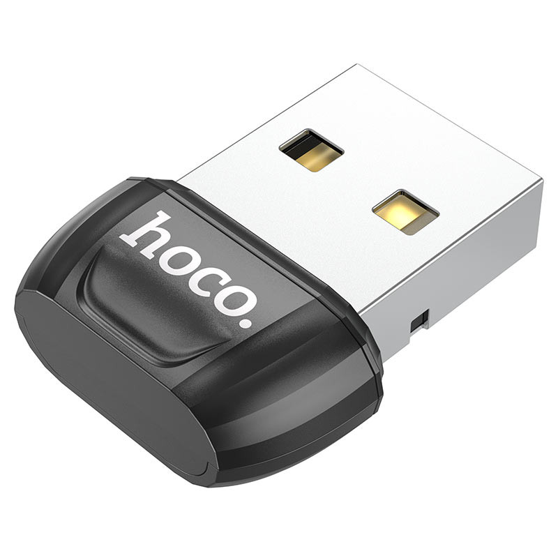 Bluetooth адаптер Hoco UA18, Чорний, купити оптом з доставкою