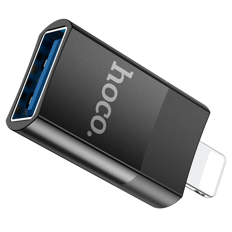 Перехідник Hoco UA17 Lightning Male to USB Female USB2.0  дивитися фото №2
