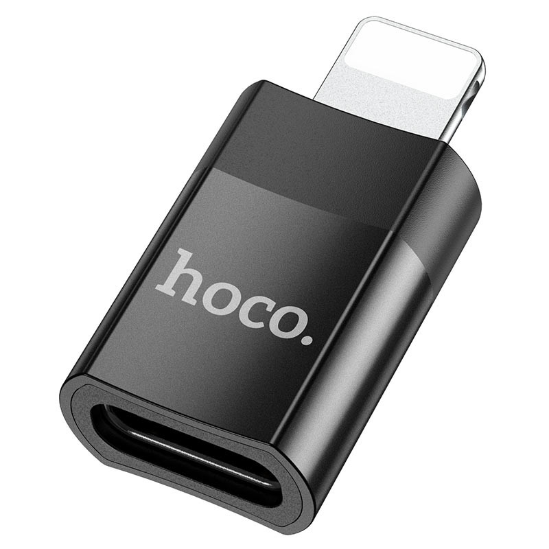 Перехідник Hoco UA17 Lightning Male to Type-C Female, купити оптом з доставкою
