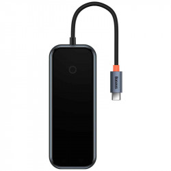 Перехідник Baseus Hub AcmeJoy 5-Port Type-C (HDMI*1+USB3.0*2+USB2.0*1+Type-C PD&Data*1) (WKJZ)