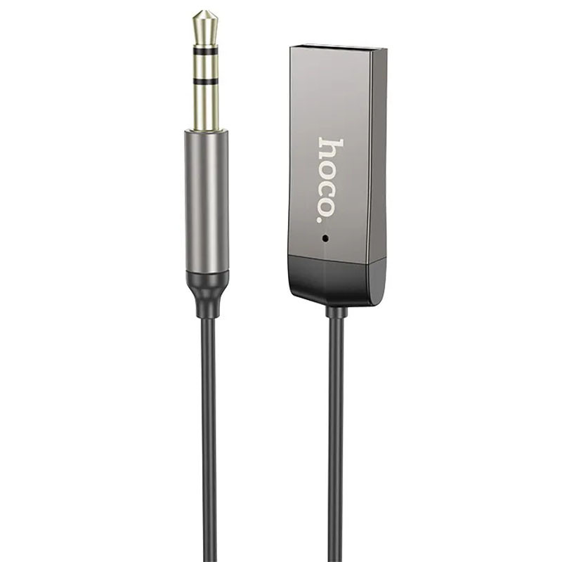 Аудіо ресивер Hoco E78 Benefit, Metal gray 3, купити оптом з доставкою