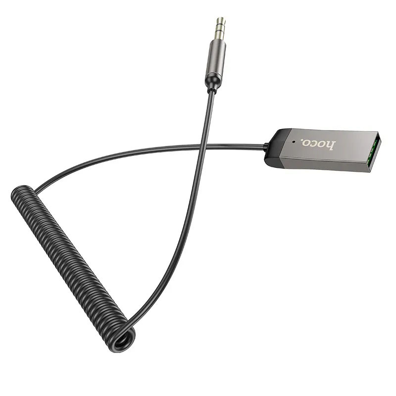 Аудіо ресивер Hoco E78 Benefit, Metal gray 5, купити оптом з доставкою