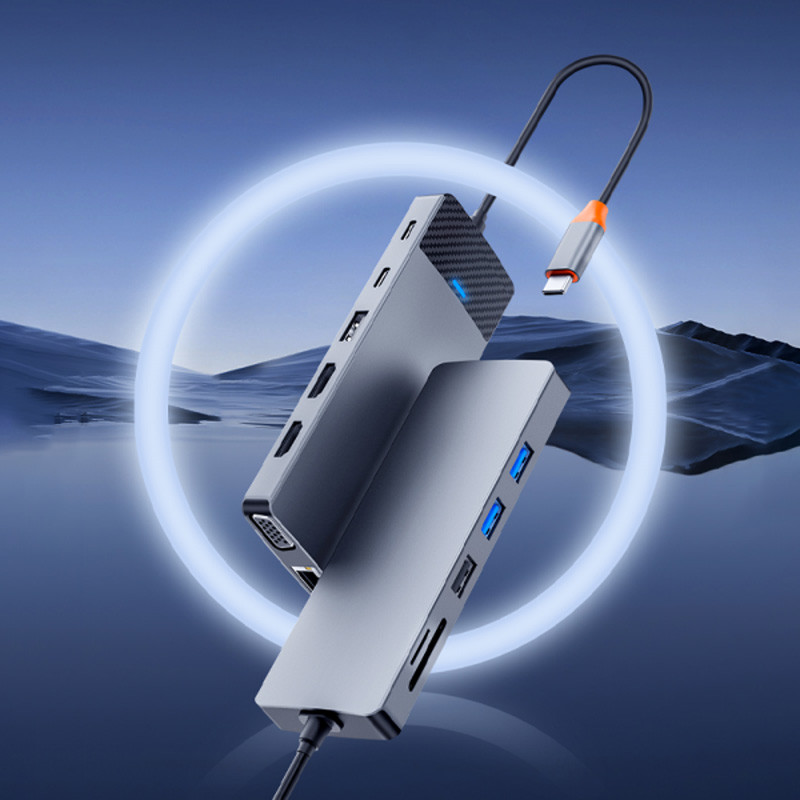 Перехідник HUB WIWU Linker Series 12 in 1 Pro дивитися фото №7