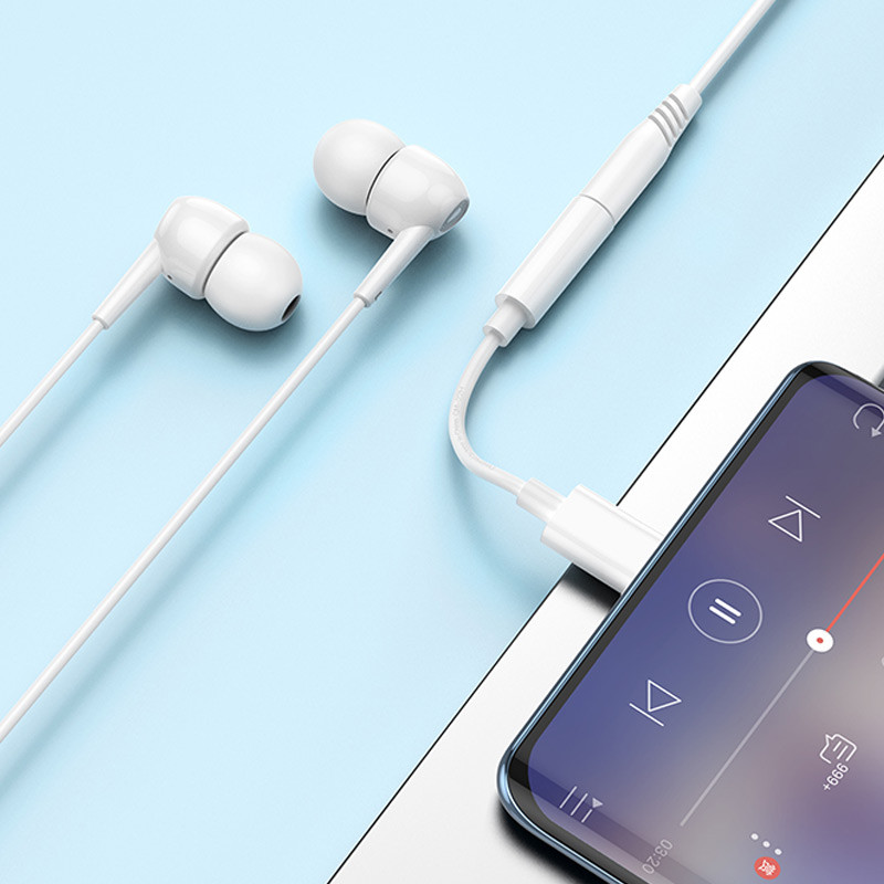 Перехідник Hoco LS35 Type-C to 3,5 AUX дивитися фото №8