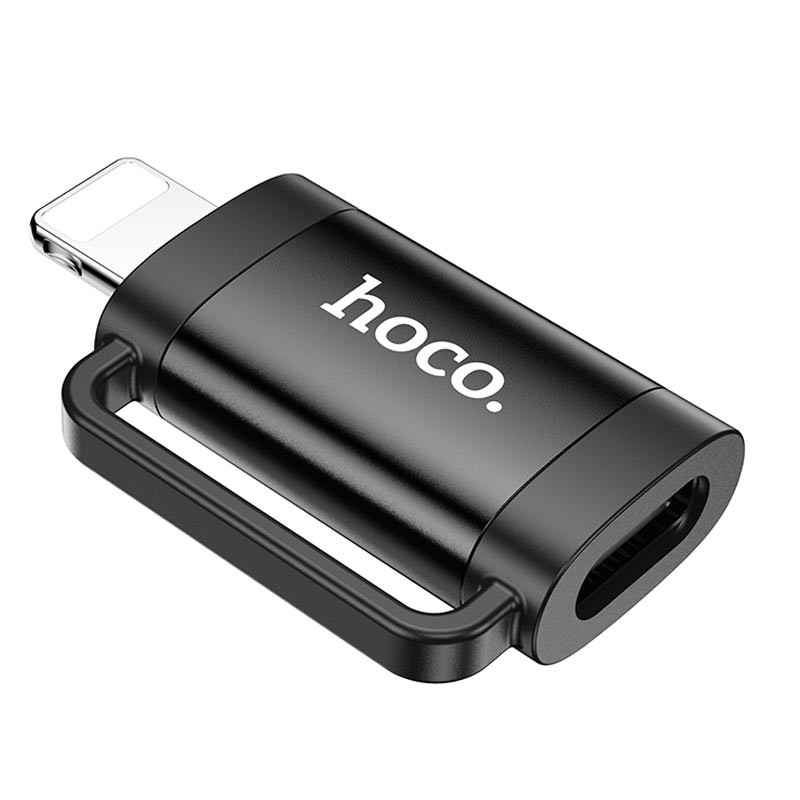 Перехідник Hoco UA31B OTG Lightning male to Type-C female на малюнкі №2