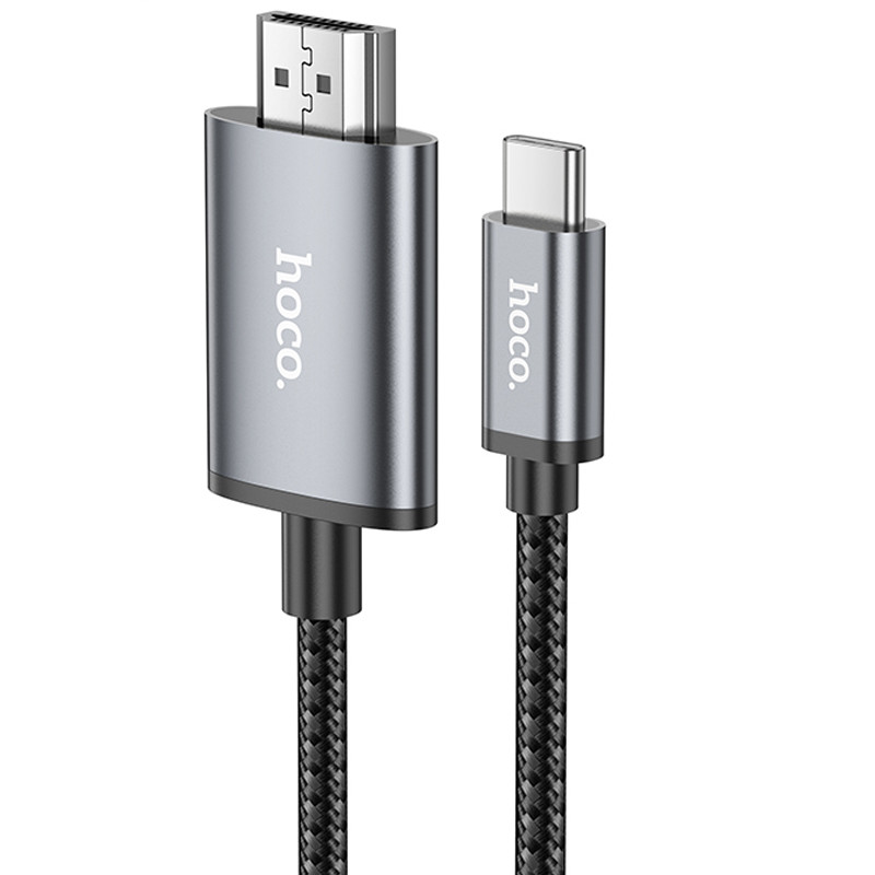Перехідник Hoco UA27 HD Type-C to HDMI (2m), купити оптом з доставкою