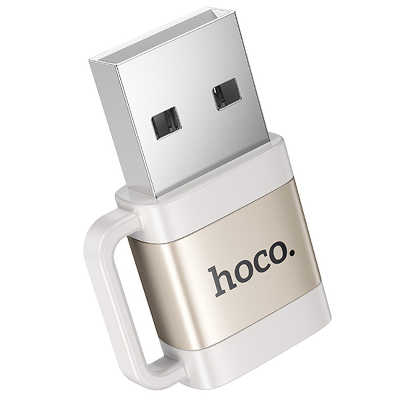 Перехідник Hoco UA31D OTG USB male to Type-C female USB2.0 на малюнкі №1
