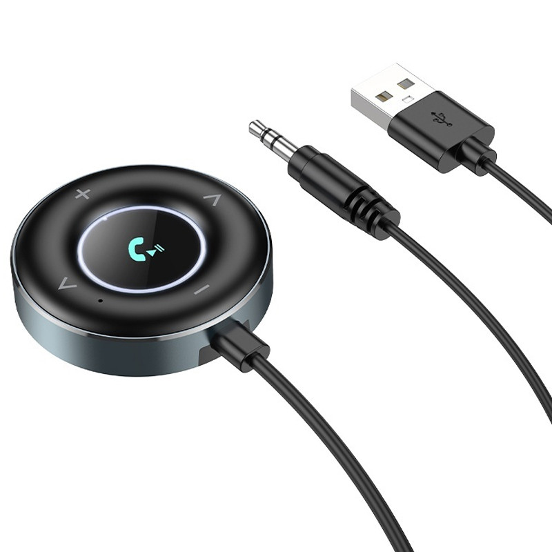 Bluetooth аудіо ресивер BOROFONE BC58 Gamble (USB+Jack 3,5mm) на малюнкі №2