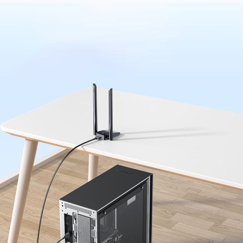 WiFi адаптер Baseus FastJoy Series 1300Mbps (External Antenna) (B01317600111-05) на малюнкі №8