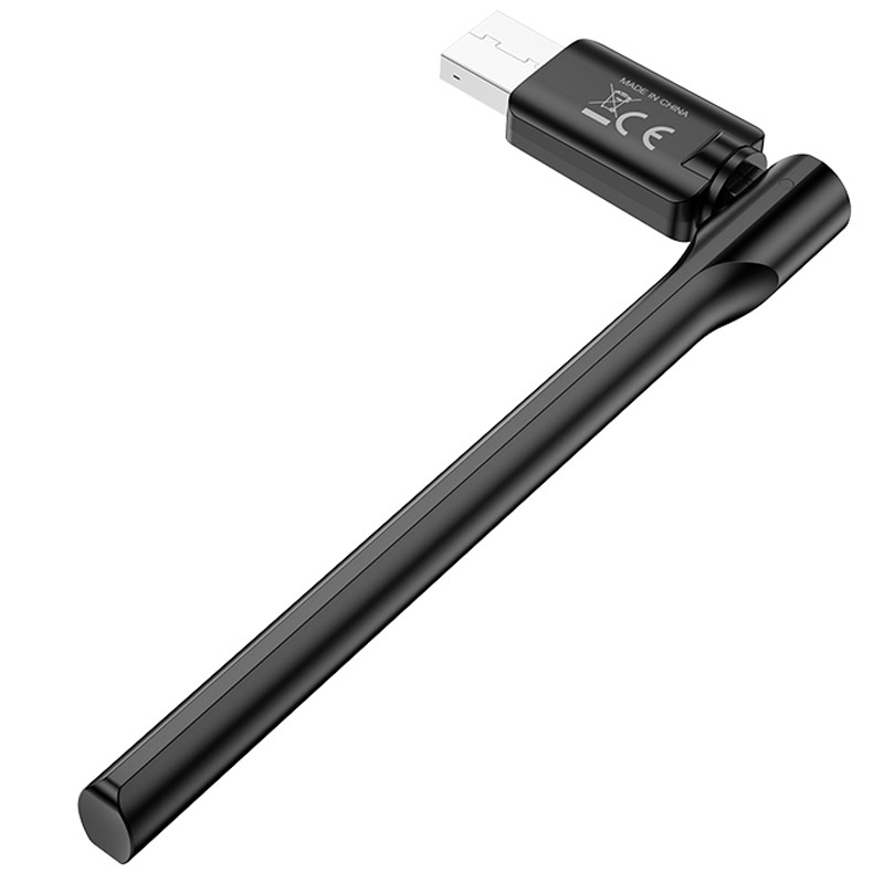WiFi адаптер Hoco HI32 WiFi4 USB External Antenna 150Mbps на малюнкі №3