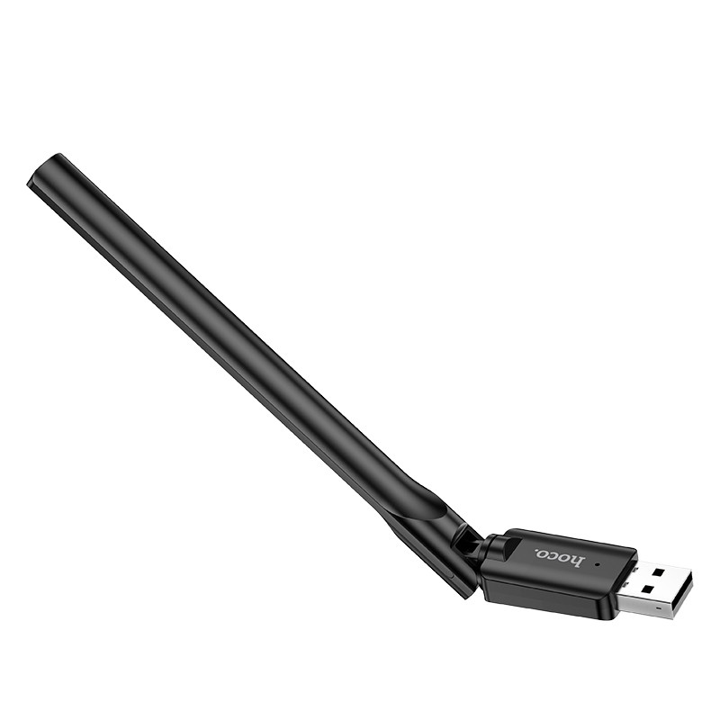 WiFi адаптер Hoco HI32 WiFi4 USB External Antenna 150Mbps на малюнкі №4