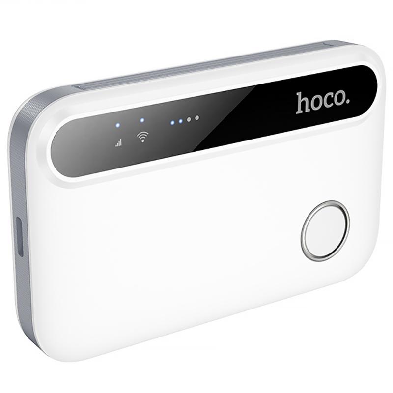 Портативний модем WiFi роутер Hoco HI41 150Mbps (Micro SIM) 2100 mAh на малюнкі №2