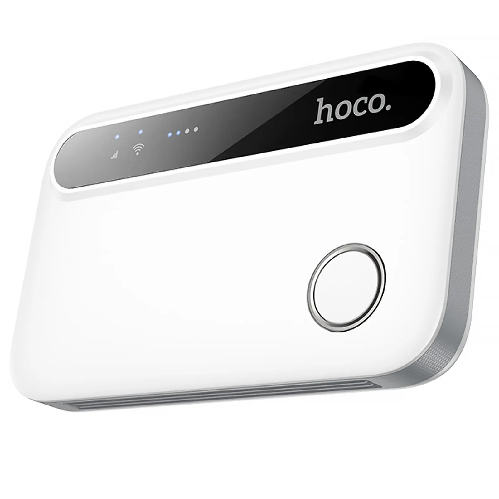 Портативний модем WiFi роутер Hoco HI41 150Mbps (Micro SIM) 2100 mAh, White, купити оптом з доставкою