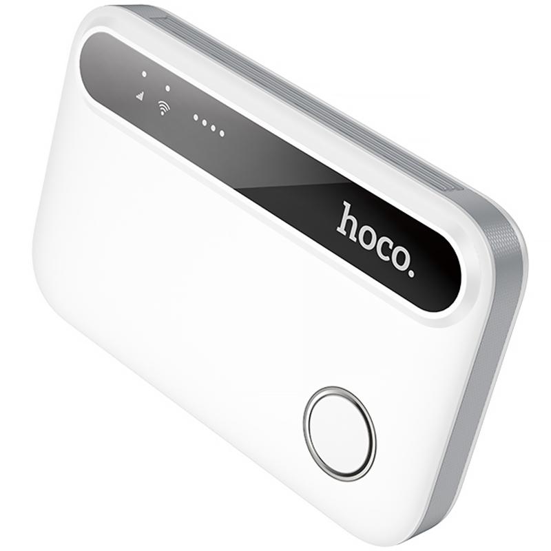 Портативний модем WiFi роутер Hoco HI41 150Mbps (Micro SIM) 2100 mAh на малюнкі №3