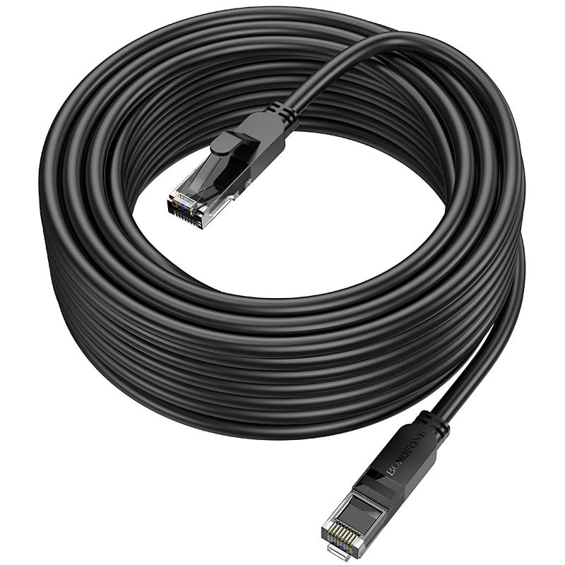 Кабель (патч-корд) Borofone BUS01 Category 6 Gigabit (8m) на малюнкі №5