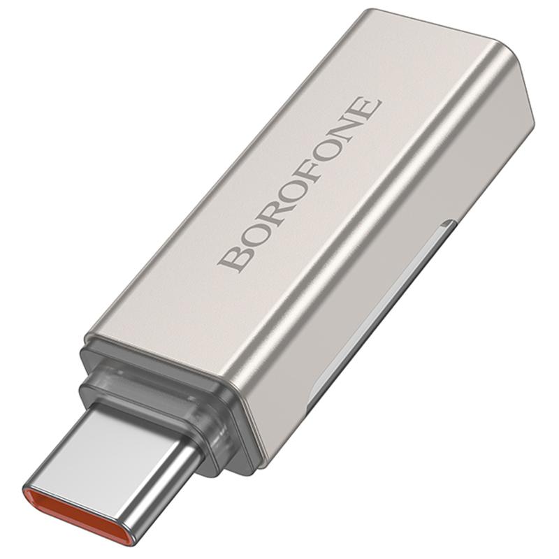 Перехідник Borofone BV25 Type-C male to Type-C female на малюнкі №3