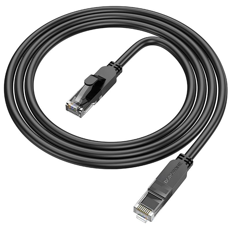 Кабель (патч-корд) Borofone BUS01 Category 6 Gigabit (1m) на малюнкі №5