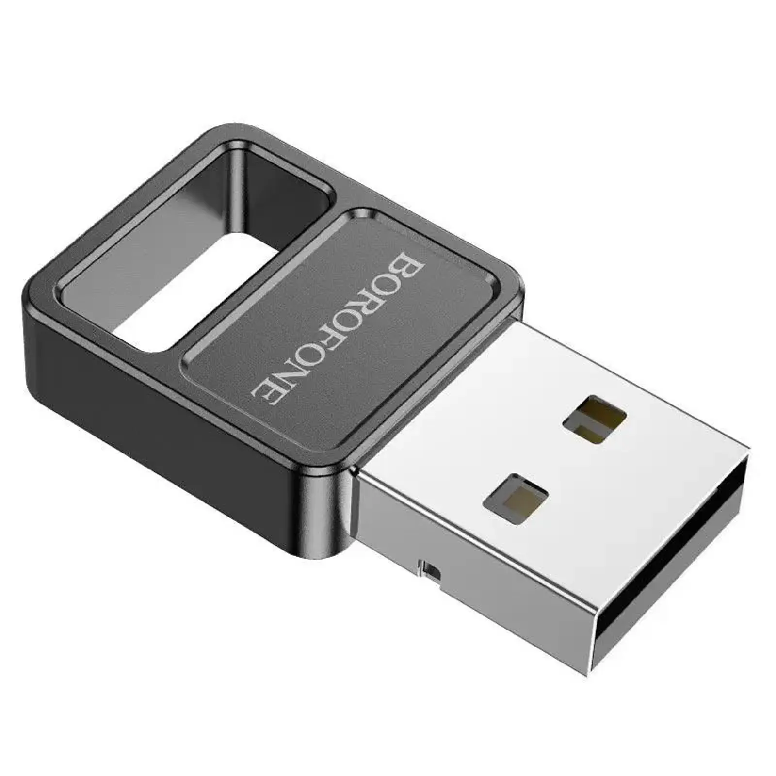 Bluetooth адаптер Borofone DH8 USB, Black, купити оптом з доставкою