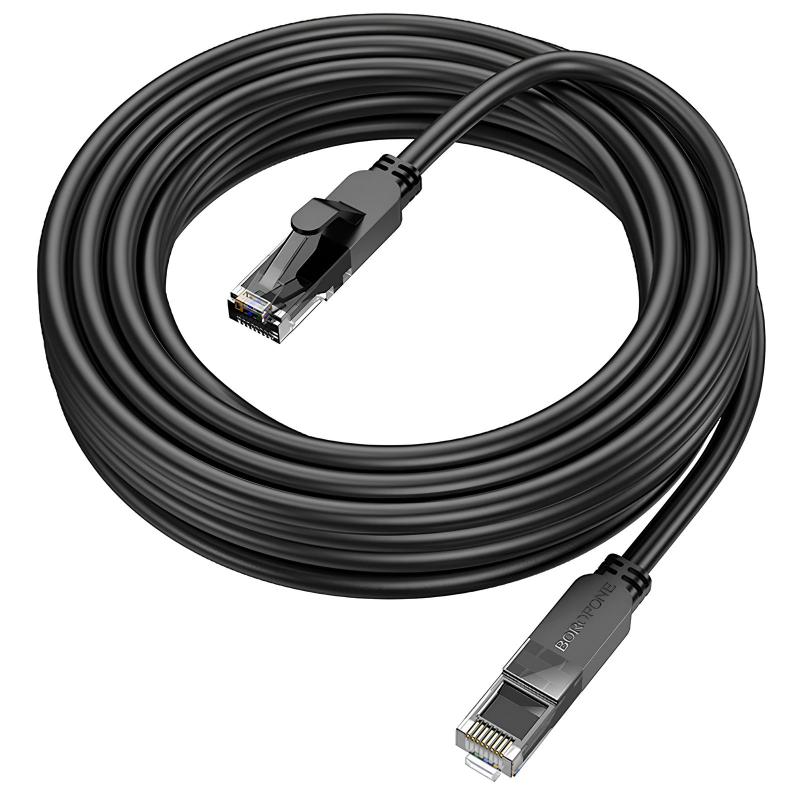 Кабель (патч-корд) Borofone BUS01 Category 6 Gigabit (5m) на малюнкі №5