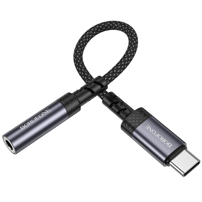Перехідник Borofone BV24 Graceful Type-C to 3.5mm на малюнкі №3