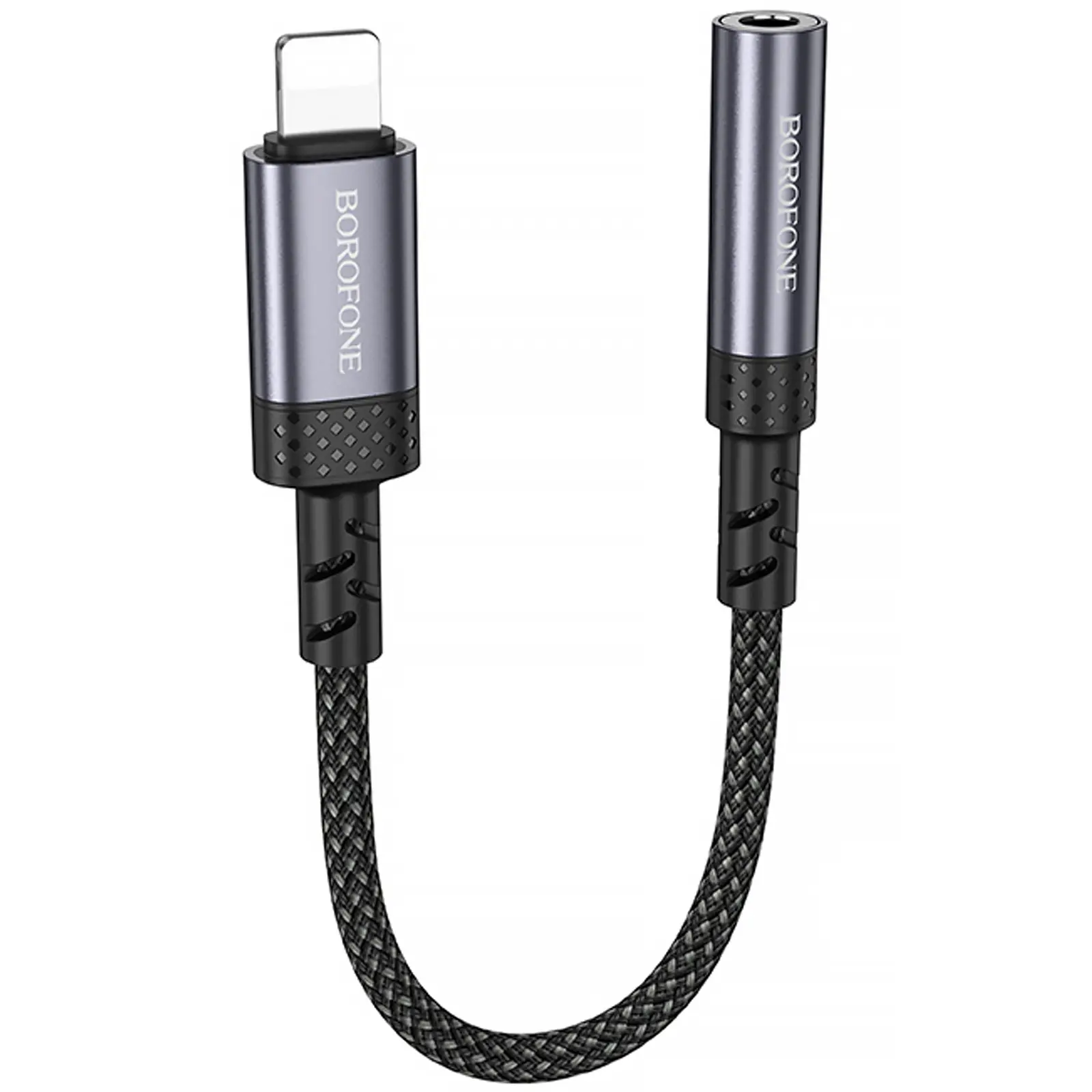 Переходник Borofone BV24 Graceful Lightning to 3.5mm, купить оптом с доставкой