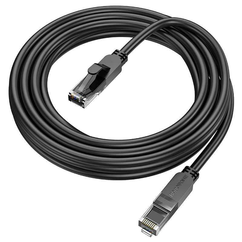 Кабель (патч-корд) Borofone BUS01 Category 6 Gigabit (3m) на малюнкі №5