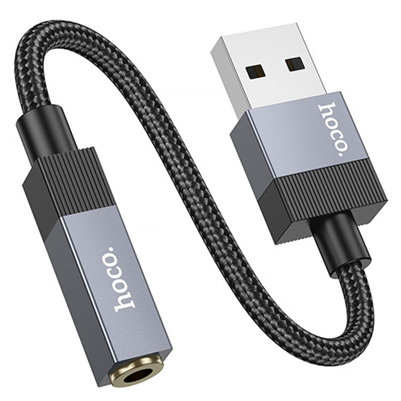 Перехідник Hoco UPA32D Clever USB to 3.5mm на малюнкі №5