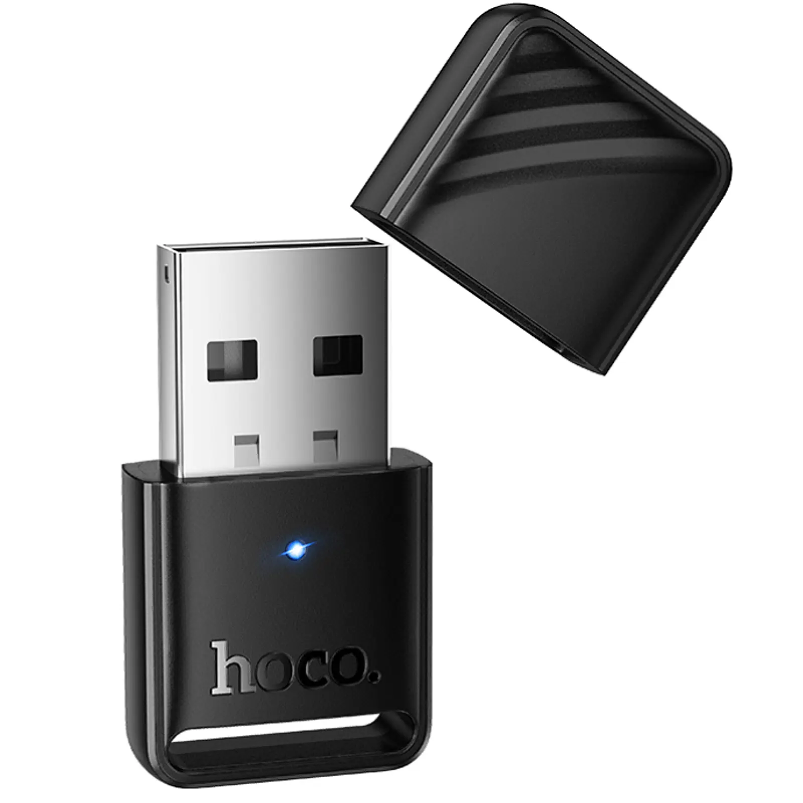 Bluetooth адаптер Hoco UA42 BT5.4, Black 1, купить оптом с доставкой