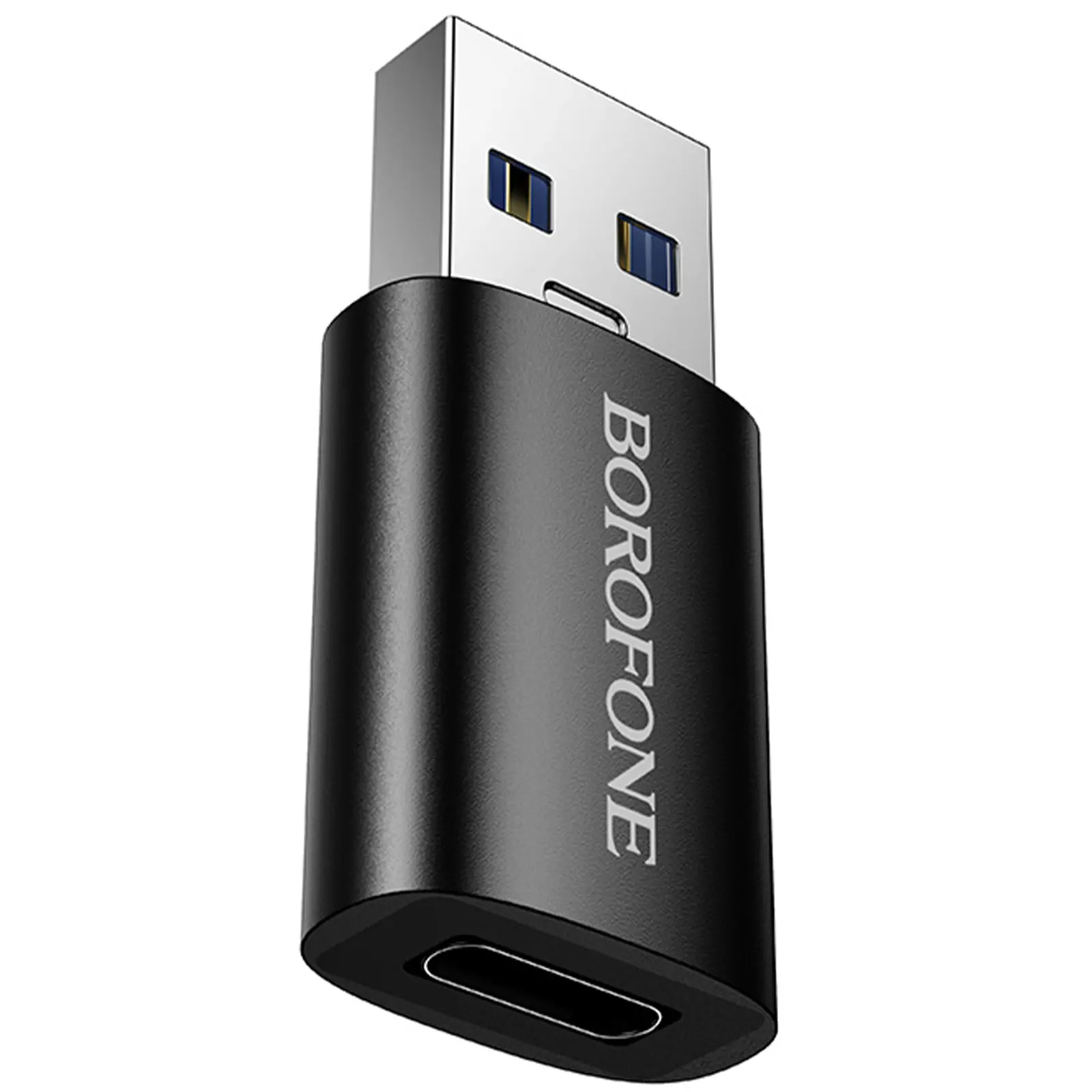 Переходник Borofone BV26B USB Male to Type-C Female USB3.0, купить оптом с доставкой