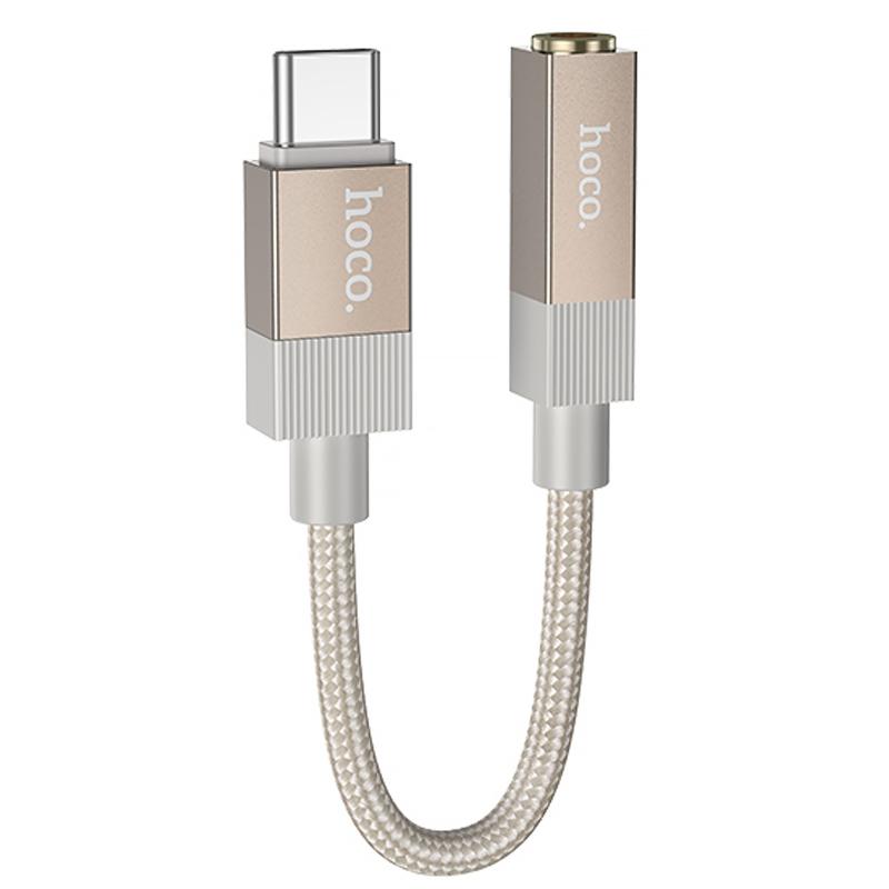 Перехідник Hoco UPA32C Type-C to 3.5mm на малюнкі №1