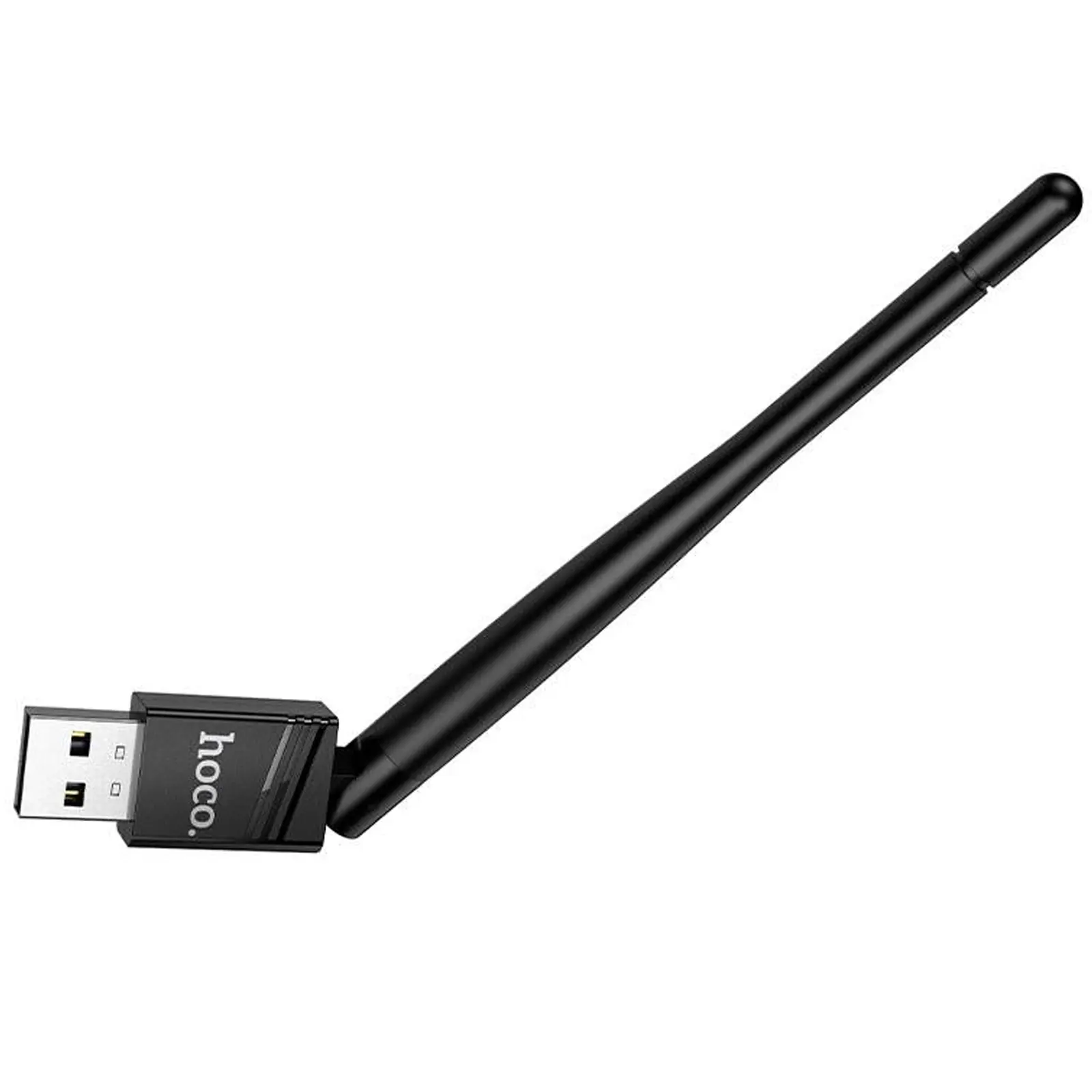 WiFi адаптер Hoco HI37 WiFi4 USB External Antenna 150Mbps, Black 2, купить оптом с доставкой