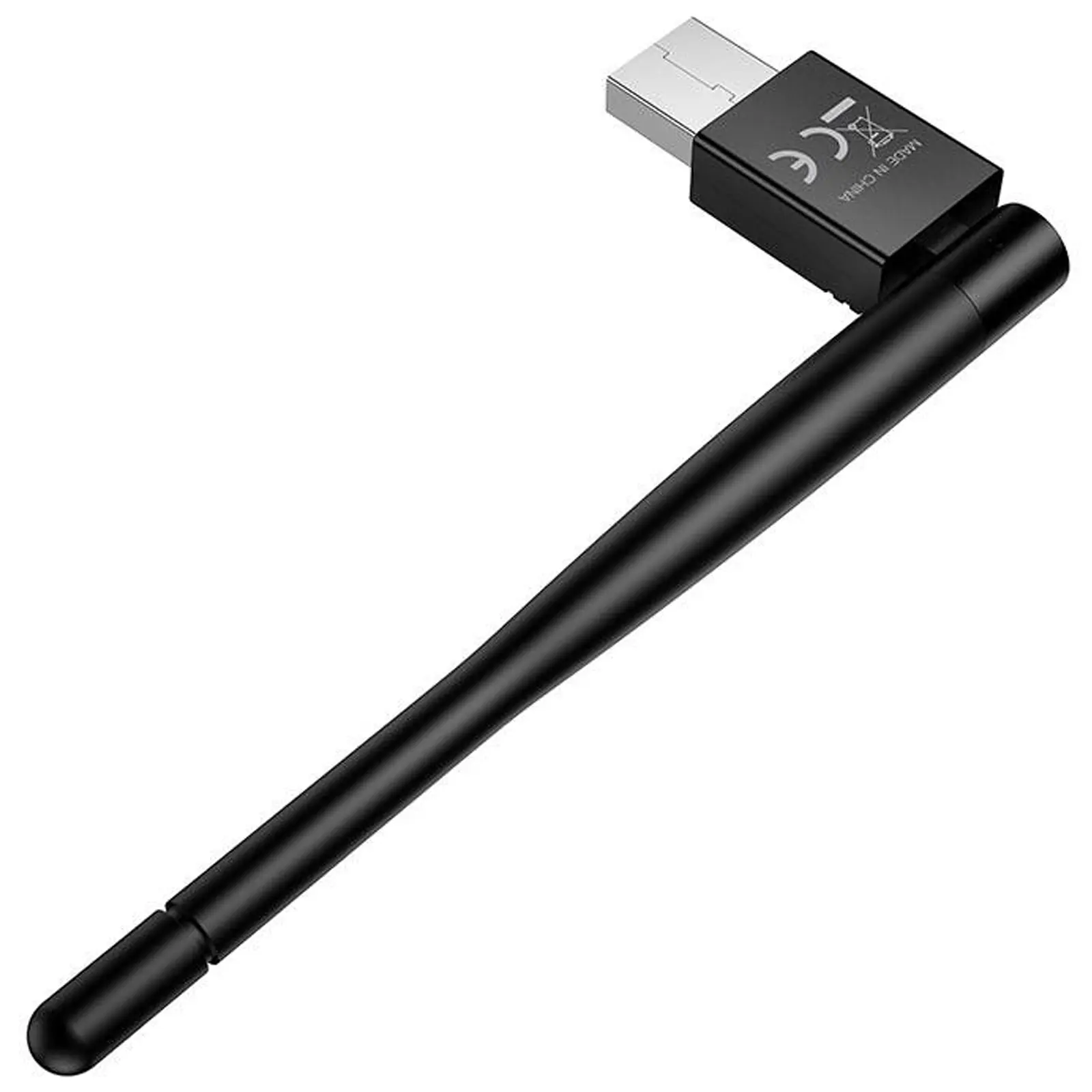 WiFi адаптер Hoco HI37 WiFi4 USB External Antenna 150Mbps, Black 4, купить оптом с доставкой