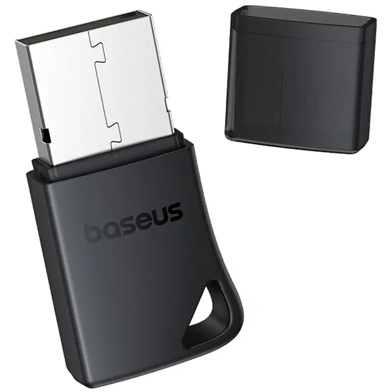 Bluetooth адаптер Baseus BA04+ (A10082600121), Black, купить оптом с доставкой