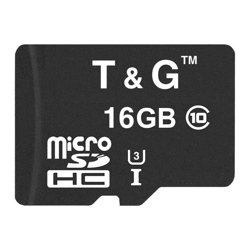 Карта памяти T&G (UHS-3) microSDHC Class 10 - 16GB (без адаптера) на картинке №1