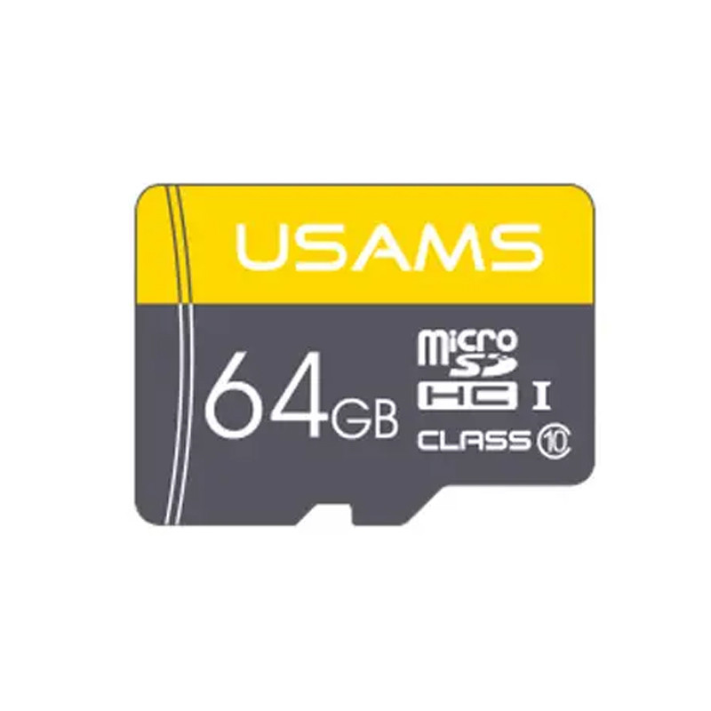Карта памяті USAMS US-ZB095 TF High Speed Card 64 Gb (по adapter) на малюнкі №1