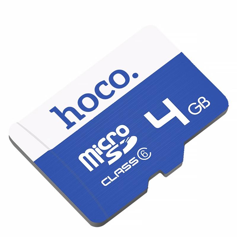 Карта памяти Hoco microSDHC 4GB Card Class 6 на картинке №1