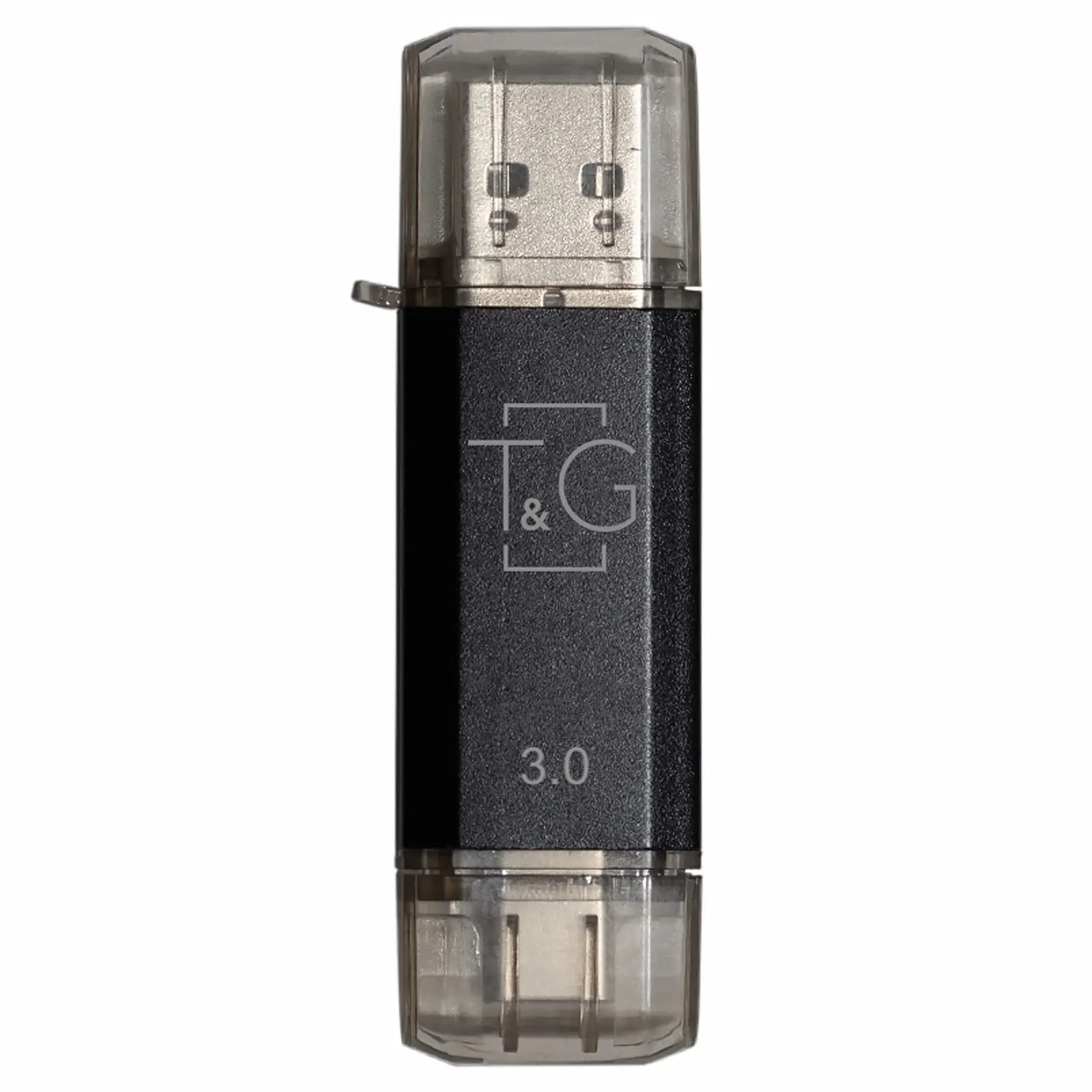 Флеш-накопитель T&G 009 Star Series 2in1 USB 3.0 (USB-A/C) — 256GB, Черный 1, купить оптом с доставкой