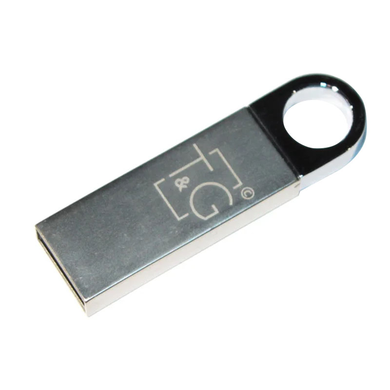 Флеш-накопитель T&G 026 Metal Series — 4GB, Серебряный, купить оптом с доставкой