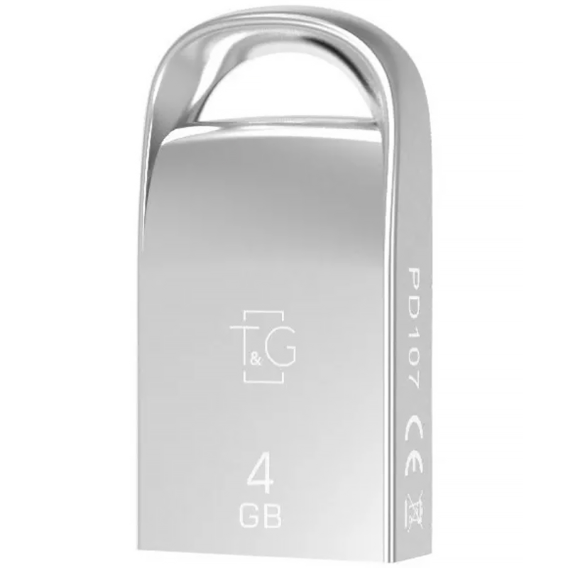 Флеш-накопитель T&G 107 Metal Series — 4GB, купить оптом с доставкой