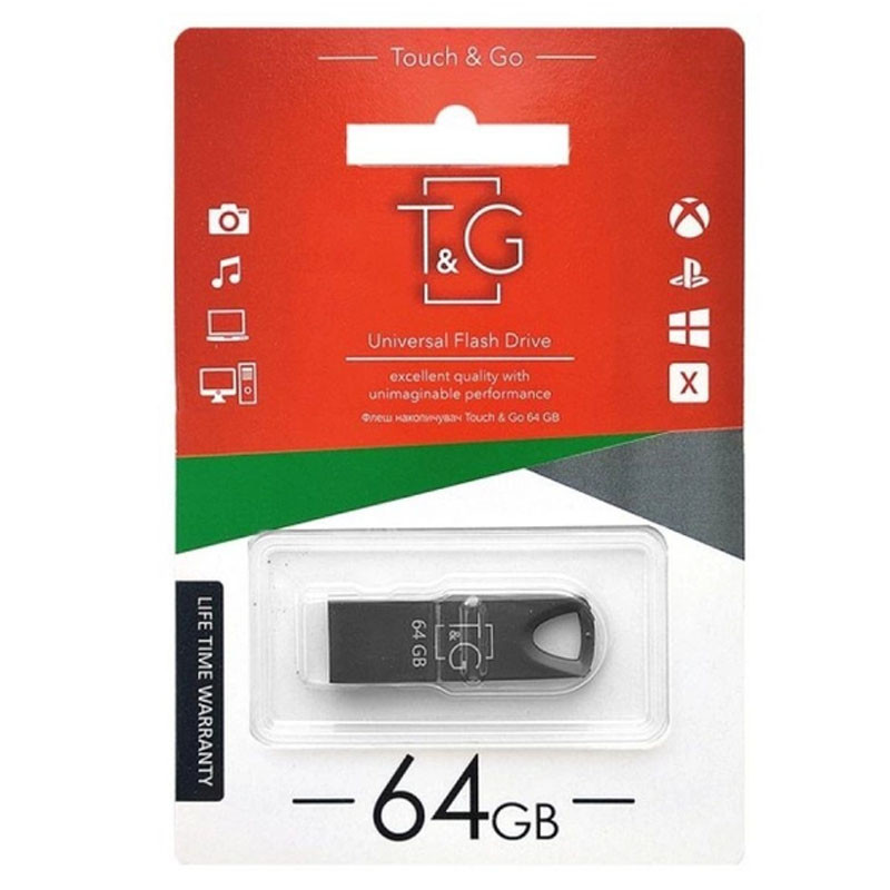 Флеш-драйв USB Flash Drive T&G 117 Metal Series 64GB дивитися фото №1