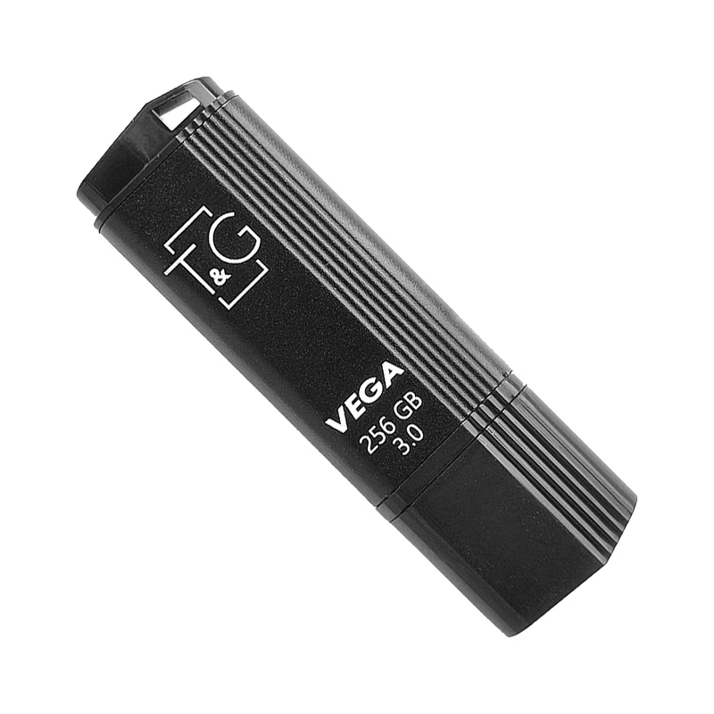 Флеш-накопитель T&G 121 Vega Series USB 3.0 — 256GB, Черный 1, купить оптом с доставкой