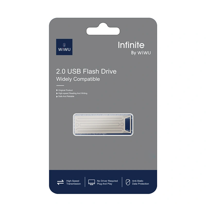 Флеш-драйв USB 2.0 Flash Drive WIWU Wi-FD002 Infinite 3 in 1 64GB на малюнкі №2