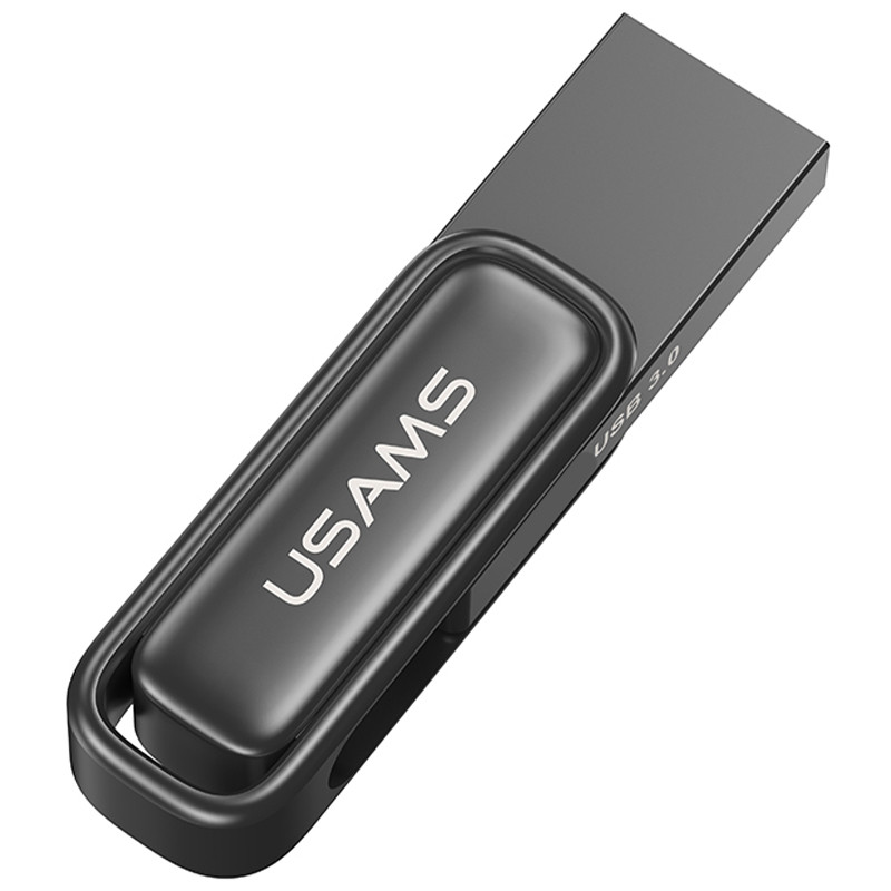 Флеш накопичувач USAMS US-ZB331 USB3.0 Zinc Alloy Rotating Flash Drive 32Gb на малюнкі №2