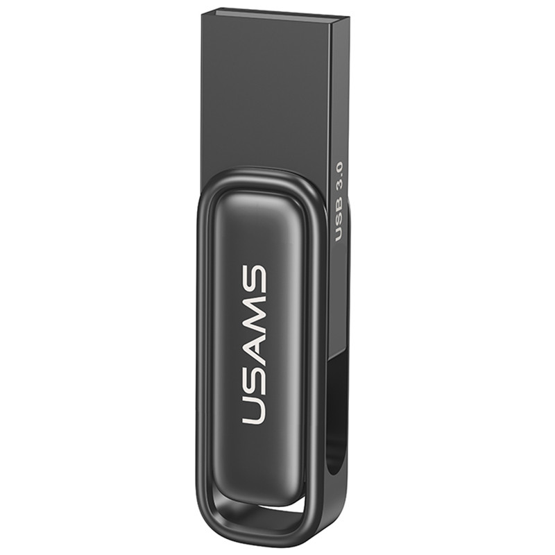 Флеш-накопичувач Usams US-ZB334 USB 3.0 Zinc Alloy Rotating – 256GB на малюнкі №1