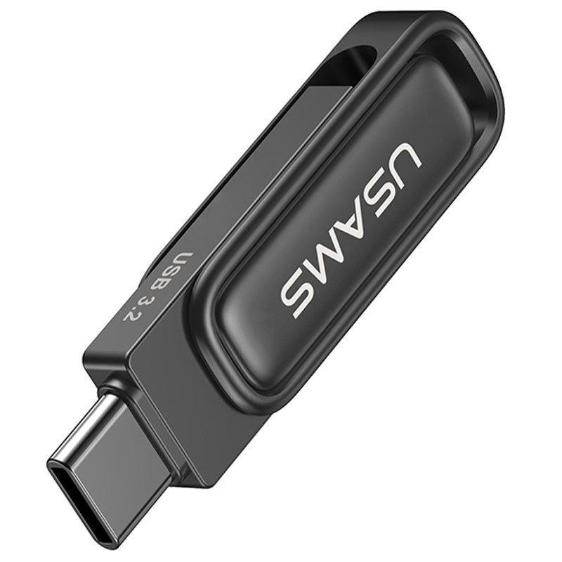 Флеш накопичувач USAMS US-ZB346 USB3.2 Type-C High-Speed Flash Drive With Dual Ports 32Gb на малюнкі №7