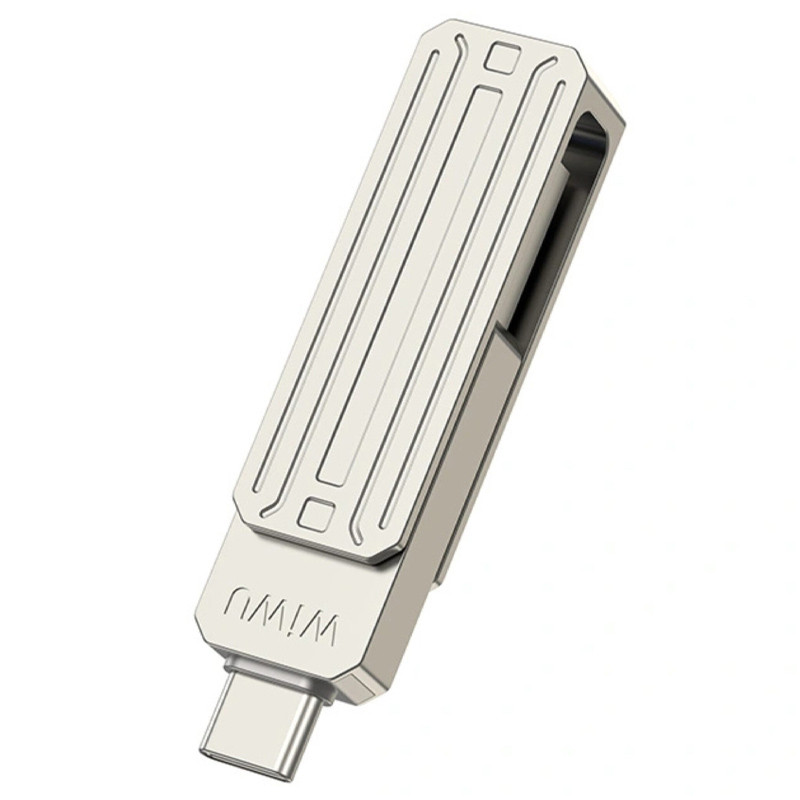 Флеш-накопичувач WIWU Wi-FD001 3in1 (USB-A/C/L) USB 3.0 — 32GB на малюнкі №4