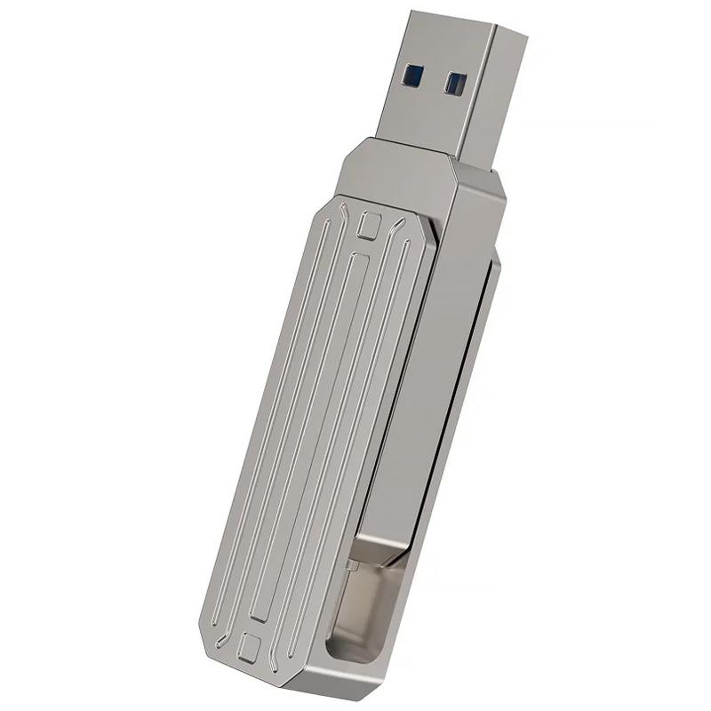 Флеш-накопичувач WIWU WI-FD003 Infinite 2in1 Type-C USB 3.2 - 128 GB на малюнкі №1