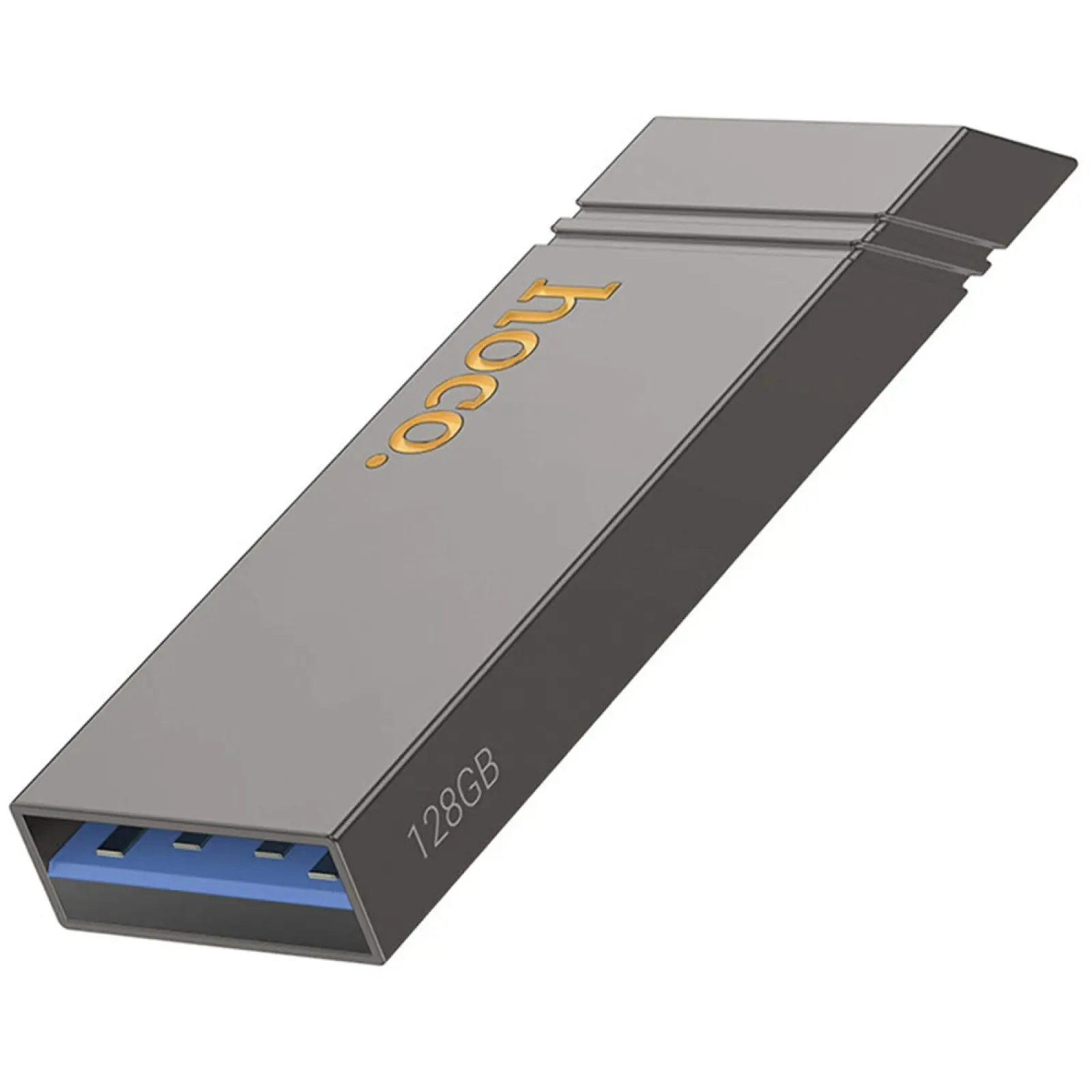 Флеш-накопитель Hoco UD13 USB3.2 - 128GB, Gray, купить оптом с доставкой
