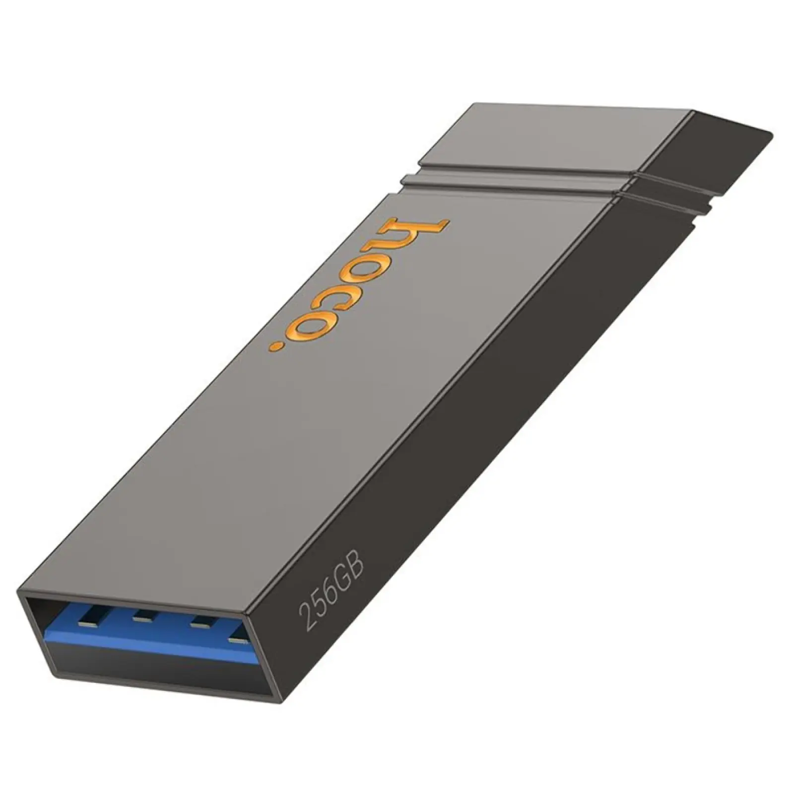 Флеш-накопитель Hoco UD13 USB3.2 - 256GB, Gray, купить оптом с доставкой