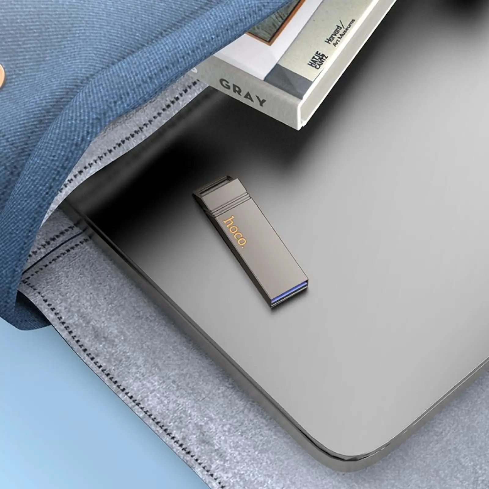 Флеш-накопитель Hoco UD13 USB3.2 - 256GB, Gray 4, купить оптом с доставкой